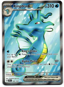 Kingdra ex - 080/064 - Verhüllte Fabel - Pokemon TCG - NM - Bild 1 von 2