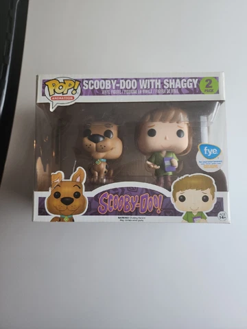 Damaged Box - Funko Pop Animation Scooby-Doo Shaggy 2 Pack FYE Exclusive Vinyl Cover