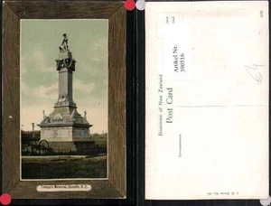 390516,New Zealand Neuseeland Dunedin Troopers Memorial Denkmal Passepartout - Picture 1 of 1