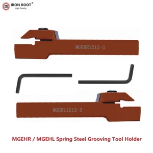 1P MGEHR1212-3+ MGEHL1212-3 CNC Spring Steel External Grooving Tool Holder MGMN - Picture 1 of 6