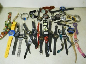 x38 LCD Digital Wrist Watches Magnum Phasar Nelsonic For Parts and Repair Only - Picture 1 of 13