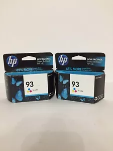 HP 93 Genuine Color Ink Cartridge HP C9361W C9361WN in Box 2011 Exp. - Picture 1 of 2