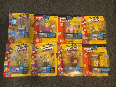 Brand New The Simpsons Playmates Lot Cover