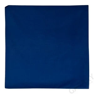 Solid Blue Bandana / Solid Blue Color Flag Bandanna - Picture 1 of 1