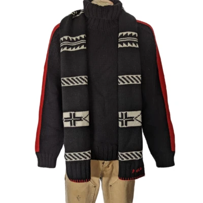 Bufanda de esquí nórdico Polo Ralph Lauren nueva con etiquetas Foto 1 de 4