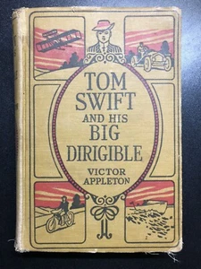Tom Swift and His Big Dirigible, Victor Appleton, 1930s Edition Vintage RARE - Picture 1 of 5