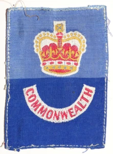 BRITISH MILITARY CAP BADGES, British Commonwealth Forces Formation Sign Post War - Bild 1 von 2