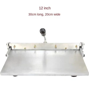 Manual Stainless Steel Flanging Machine 12 "14 on The Glue Folding Crease - Picture 1 of 21