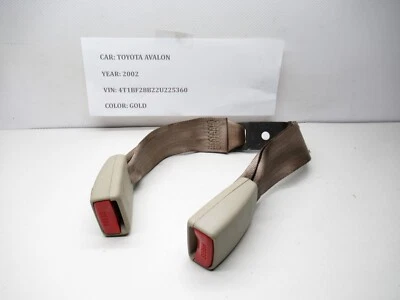 Hebillas de cinturón de seguridad medio trasero Toyota Avalon 2000-04 OEM Foto 1 de 4