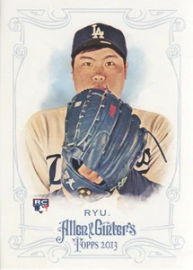 2013 Topps Allen and Ginter #246 Hyun-Jin Ryu RC Rookie Card - Picture 1 of 2