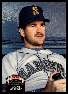 1992 Stadium Club #267 Edgar Martinez Mariners - Image 1 of 2