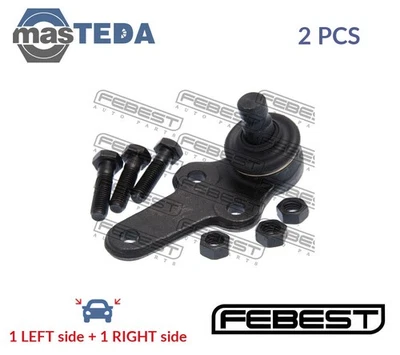 2120-FOC SUSPENSION BALL JOINT PAIR LOWER FRONT FEBEST 2PCS FOR FORD FOCUS - Изображение 1 из 4
