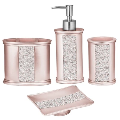 Sinatra Bath Set, 4PC, Blush - Изображение 1 из 4