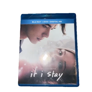 If I Stay Blu-ray DVD Digital HD Chloe Grace Moretz Case Has Crack, CDs Are Good - Picture 1 of 7