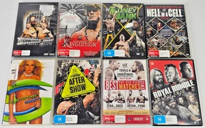 Paquete de 8 DVD de la WWE Summer Slam Royal Rumble Hell in a Cell y más DVD Región 4 - Imagen 1 de 17