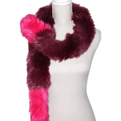 Nooki London Bufanda Piel Rosa Púrpura Cuello Calentador Marca Anthropologie Colorido  Foto 1 de 4