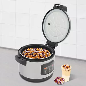 Cocina de tapioca comercial automática 12L Boba Pearl máquina de cocinar sartén antiadherente - Imagen 1 de 20