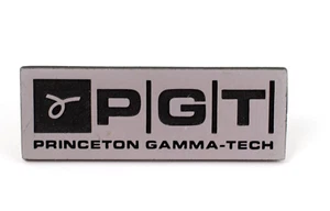 Princeton Gamma-Tech Logo - Metal Engraved Signage - Picture 1 of 5
