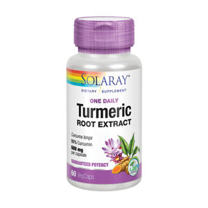 Solaray Turmeric Root Extract 600mg | 60 VegCaps