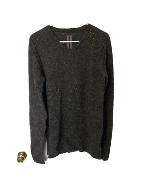 Suéter Rick Owens Mountain F/W 12 Gris Oscuro Bebé Alpace Lana Merino Pequeño Foto 1 de 4