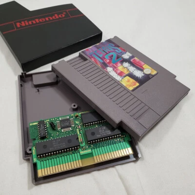 Tetris 2 NES AUTHENTIC original Nintendo + sleeve genuine tetrus tetres - Image 1 of 4