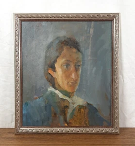 Retrato masculino, retrato del hombre, pintura al óleo original, artista ucraniano - Imagen 1 de 11