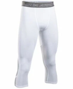 Under Armour Tights 3/4 Size XL Compression Mens Heatgear Coolswitch Leggings - Picture 1 of 6
