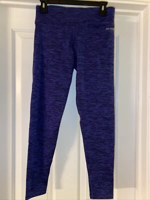 Marc New York by Andrew Marc Performance Women Purple Black Leggings Small - Image 1 of 4