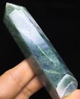 89g Natural Ocean Grass Agate geode Crystal point gemstone wand N121
