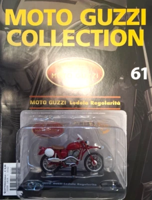 HACHETTE STARLINE 1:24  MOTO GUZZI  LODOLA REGOLARITA  CON FASCICOLO 61 - Immagine 1 di 2