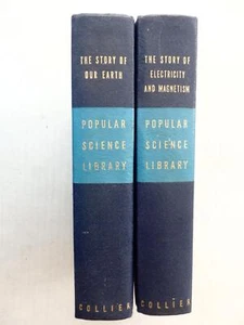 2 Popular Science Library- The Story of Our Earth + Electricity & Magnetism 1943 - Picture 1 of 11
