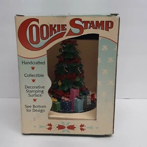 Prensa de estampillas de galletas vintage Fox Run Craftsmen #6930 árbol de Navidad - Imagen 1 de 12