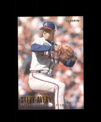 STEVE AVERY ATLANTA BRAVES FLEER 1996 #285 - Image 1 of 2