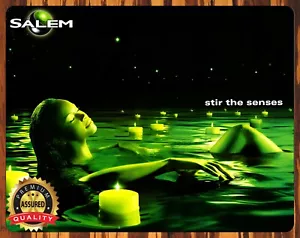 Salem - Stir The Senses - Cigarettes - Metal Sign 11 x 14 - Foto 1 di 3