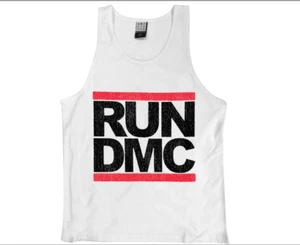 Camiseta sin mangas para hombre AMPLIFIED RUN DMC Logo nueva blanca - Imagen 1 de 1