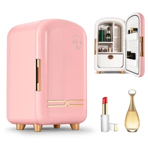 Makeup Fridge Cosmetic Cooler Refrigerator Portable Beauty Skincare Fridge 12L - Picture 1 of 16