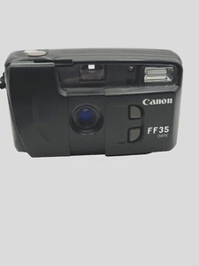 Vintage Canon FF35 Datum 35 mm Filmkamera Punkt und Aufnahme mit Handgelenkband - Bild 1 von 8