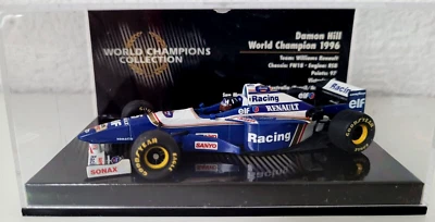MINICHAMPS  1:43   D. HILL  WILLIAMS RENAULT    WORLD CHAMPION  1996 - Bild 1 von 3