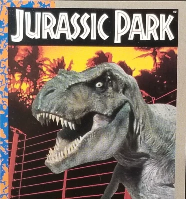 Tarjetas de película Jurassic Park 1993 Topps S1 base completa + juego de pegatinas casi nuevo ~ como nuevo* Foto 1 de 4