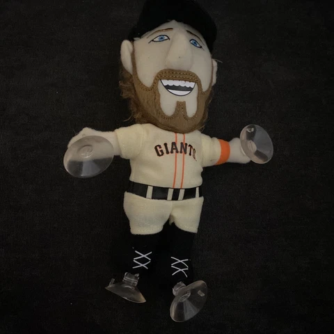 San Francisco Giants Hunter Pence on Board Plush Doll Window Cling  2017 Cover