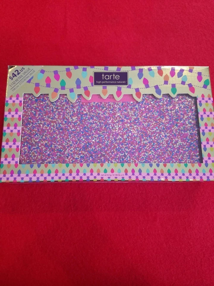 tarte Life of The Party Clay Blush Palette & Clutch ️ 100 Authentic