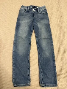Gap Boys Jeans Pull Up Blue Denim L 10 12 - Picture 1 of 6