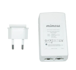 Mimosa PoE power supply 56 V DC 0.275 A gigabit Ethernet - Photo 1/2