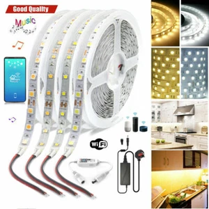 5-20m 12V Cool Warm White Led Strip 3528 5050 60leds/m Flexible Tape Rope Lamp - Picture 1 of 14