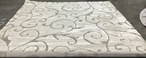 CREAM / BEIGE 9'-0" x 9'-0" Flaw in Rug, Reduced Price 1172678920 SG455-1113-9SQ - Picture 1 of 4