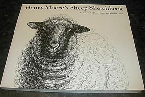 HENRY MOORE Moore's SHEEP SKETCHBOOK Kenneth Clark illustrated EWES Lamb FARMING - Picture 1 of 3