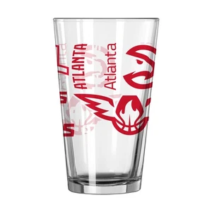 Atlanta Hawks 16oz. Team Spirit Pint Glass - Picture 1 of 1
