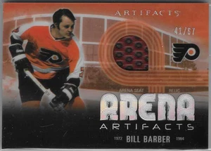 BILL BARBER 2024-25 Upper Deck Artifacts - Arena Artifacts #AA-BB /67 (MEM) - Picture 1 of 2