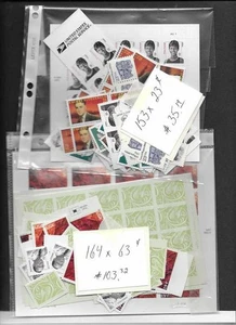 Franqueo de Estados Unidos 23 y 63 céntimos en grandes cantidades.  Total Face $138,51 - Imagen 1 de 1