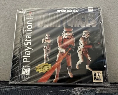 Star Wars: Dark Forces (PS1 PSX Playstation) NEW SEALED BLACK LABEL Y-FOLD W/UPC - Image 1 of 4
